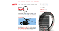 Desktop Screenshot of kaydonbearings.com